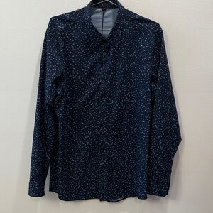 Lululemon Athletica Blue Patterned Shirt Size XL